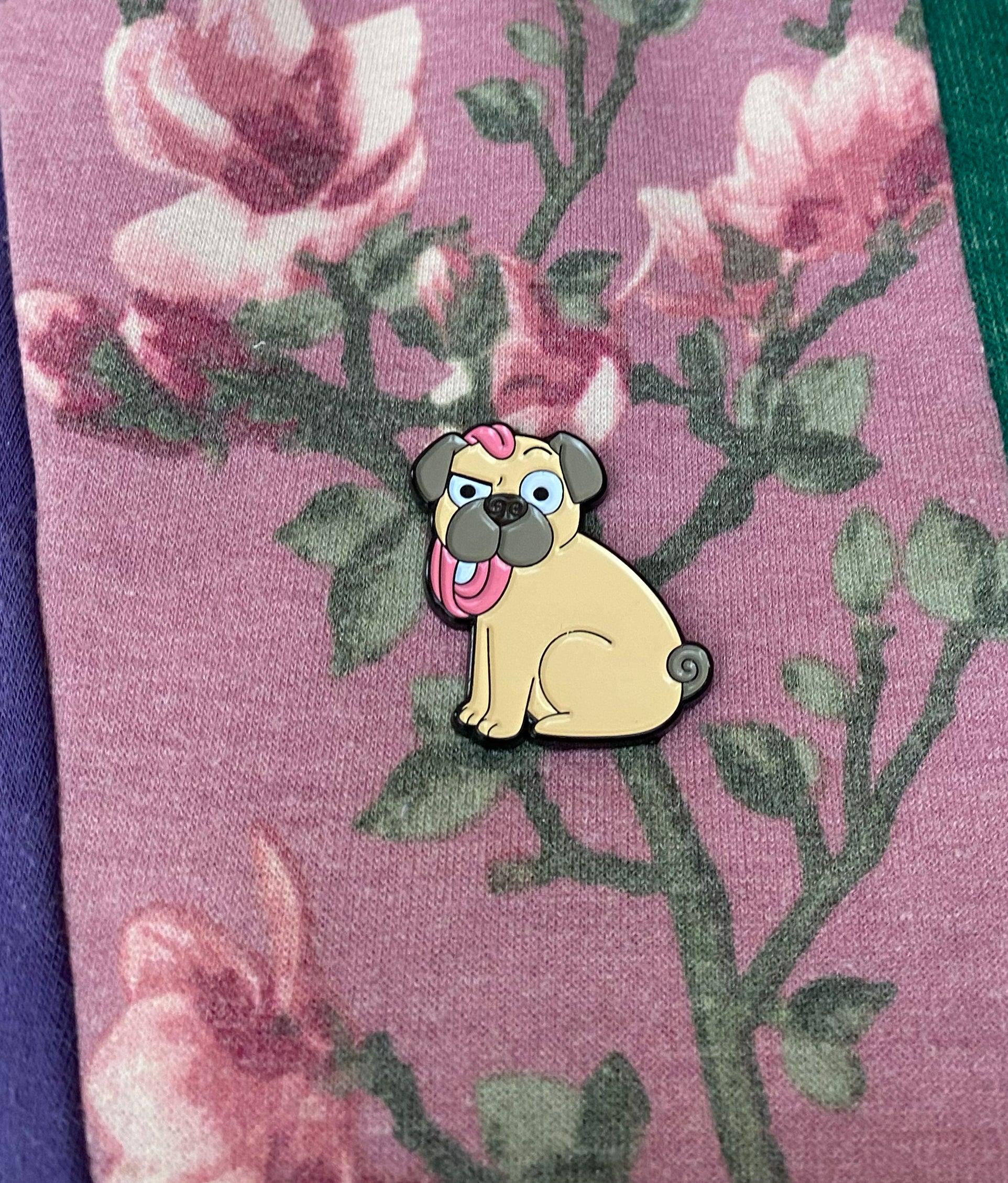 Fred the Dog Enamel Pin