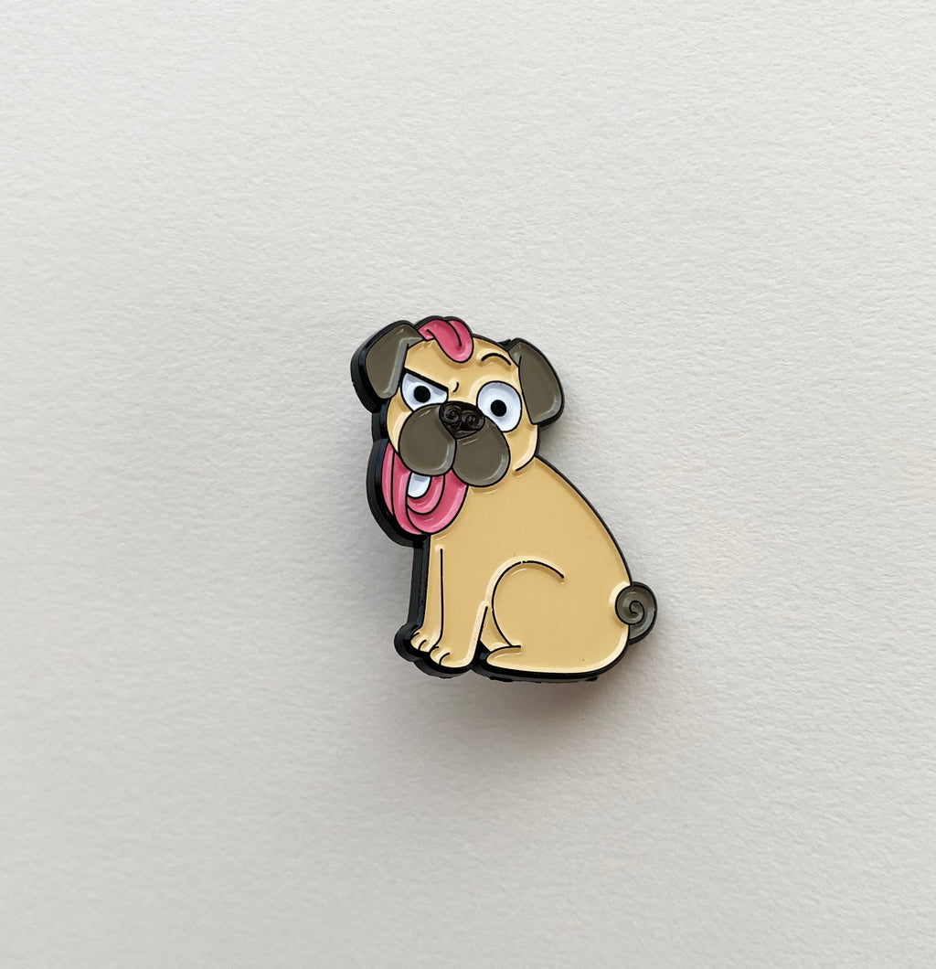 Fred the Dog Enamel Pin